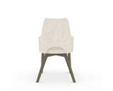 Canadel Downtown Norr Dining Chair in Shadow, FT InsideOut®, back view