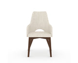 Canadel Downtown Norr Dining Chair in Cognac Washed, FT InsideOut®, front view