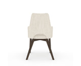 Canadel Downtown Norr Dining Chair in Hazelnut Washed, FT InsideOut®, back view