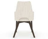 Canadel Downtown Norr Dining Chair in Hazelnut Washed, FT InsideOut®, back view