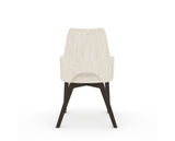 Canadel Downtown Norr Dining Chair in Davy's Grey, FT InsideOut®, back view