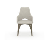 Canadel Downtown Norr Dining Chair in Shadow, TB Fabric, front view
