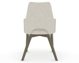 Canadel Downtown Norr Dining Chair in Shadow, TB Fabric, back view