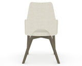 Canadel Downtown Norr Dining Chair in Shadow, TW Fabric, back view