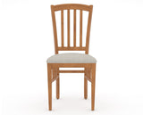 Canadel Dining Chair 0048 in Fabric TB, front view
