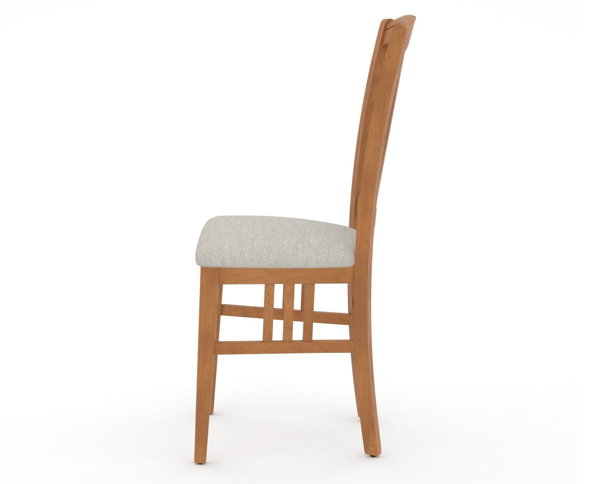 Canadel Dining Chair 0048 in Fabric TB, side view