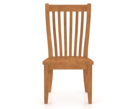 Canadel Dining Chair 0119 in Honey Washed, front view