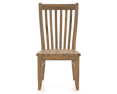 Canadel Champlain Dining Chair 0119 in Oak Washed, front view