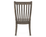 Canadel Champlain Dining Chair 0119 in Wood Seat and 08 Shadow, back view