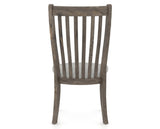 Canadel Champlain Dining Chair 0119 in 7C Fabric and 08 Shadow, back view