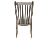 Canadel Champlain Dining Chair 0119 in 7C Fabric and 72 Heritage Nature, back view