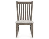 Canadel Champlain Dining Chair 0119 in FP Crypton® and 08 Shadow, front view