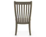 Canadel Dining Chair 0119 in FP Crypton® and 08 Shadow, back view