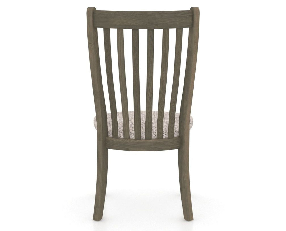 Canadel Dining Chair 0119 in FP Crypton® and 08 Shadow, back view