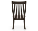 Canadel Dining Chair 0119 in FP Crypton® and 59 Davy's Grey, back view