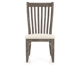 Canadel Champlain Dining Chair 0119 in FT InsideOut® and 08 Shadow, front view