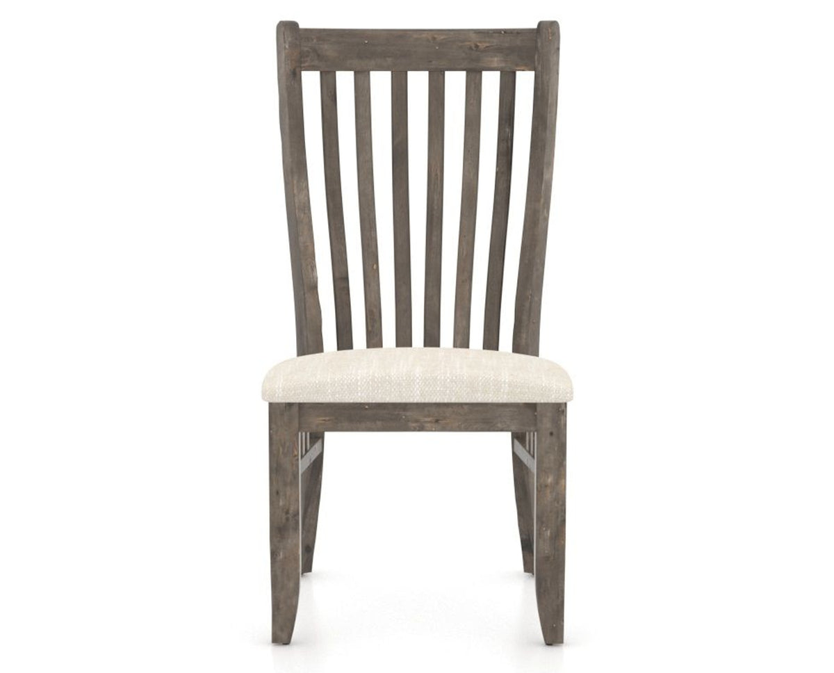 Canadel Champlain Dining Chair 0119 in FT InsideOut® and 08 Shadow, front view