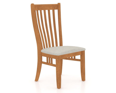 Canadel Dining Chair 0119 in Fabric TB, three-quarter view