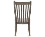 Canadel Champlain Dining Chair 0119 in TB Fabric and 08 Shadow, back view