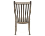 Canadel Champlain Dining Chair 0119 in TB Fabric and 72 Heritage Nature, back view