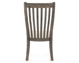 Canadel Champlain Dining Chair 0119 in TW Fabric and 08 Shadow, back view