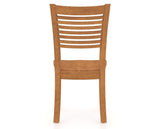 Canadel Dining Chair 0229 in Honey Washed, back view
