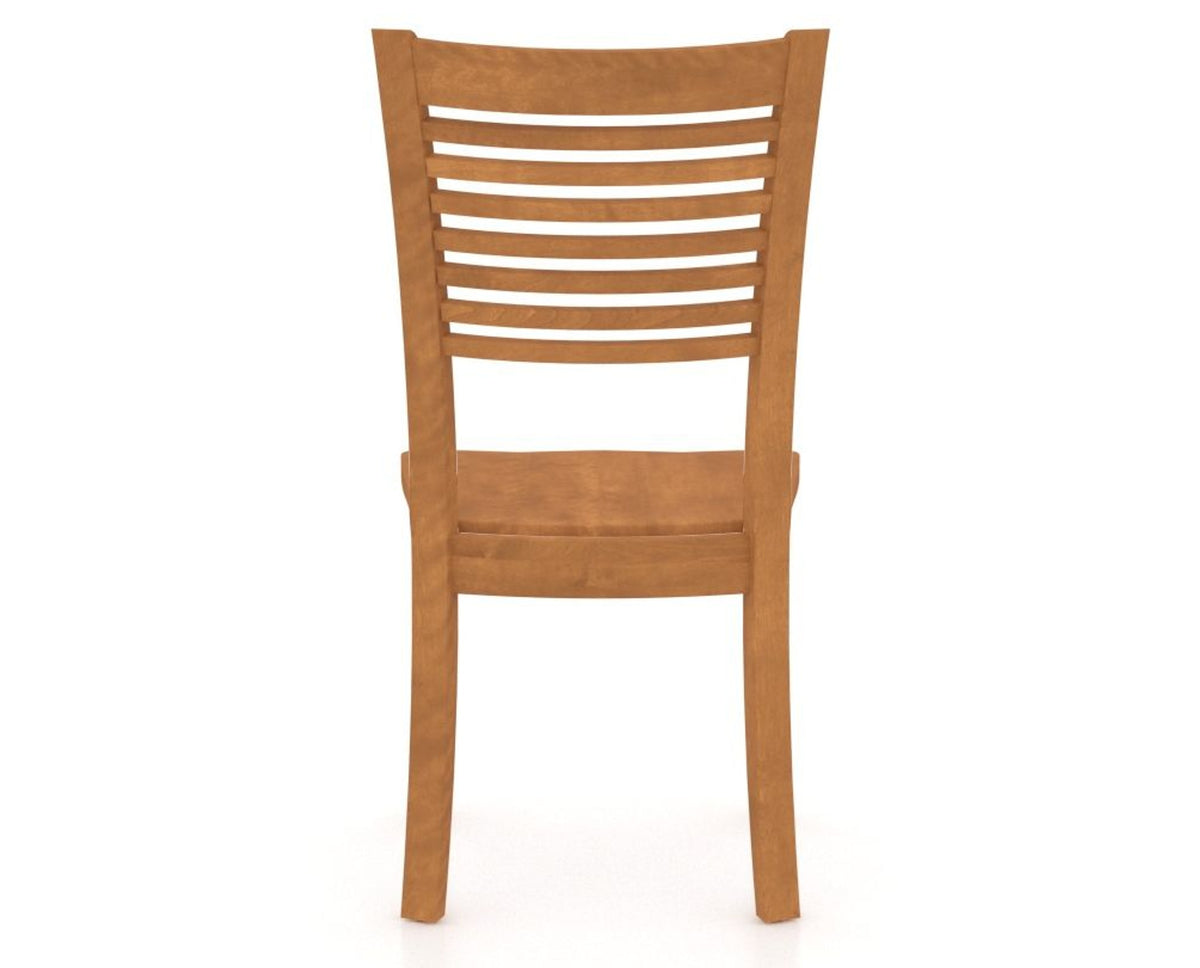 Canadel Dining Chair 0229 in Honey Washed, back view