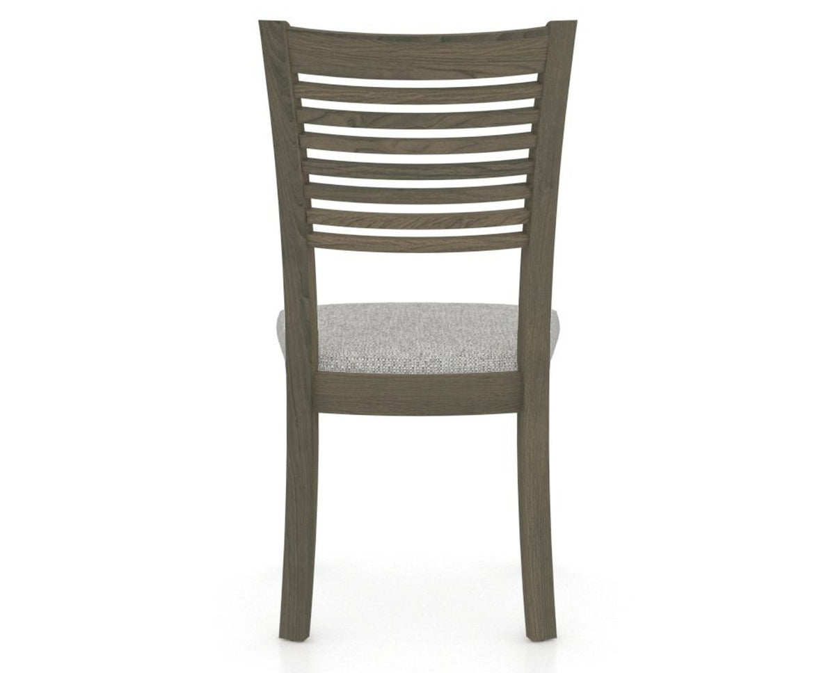 Canadel Dining Chair 0229 in 7C Fabric and 08 Shadow, back view