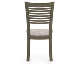 Canadel Dining Chair 0229 in FP Crypton® and 08 Shadow, back view