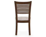 Canadel Dining Chair 0229 in FP Crypton® and 19 Cognac Washed, back view