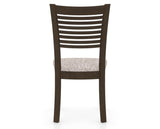 Canadel Dining Chair 0229 in FP Crypton® and 29 Hazelnut Washed, back view