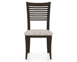 Canadel Dining Chair 0229 in FP Crypton® and 59 Davy's Grey, front view