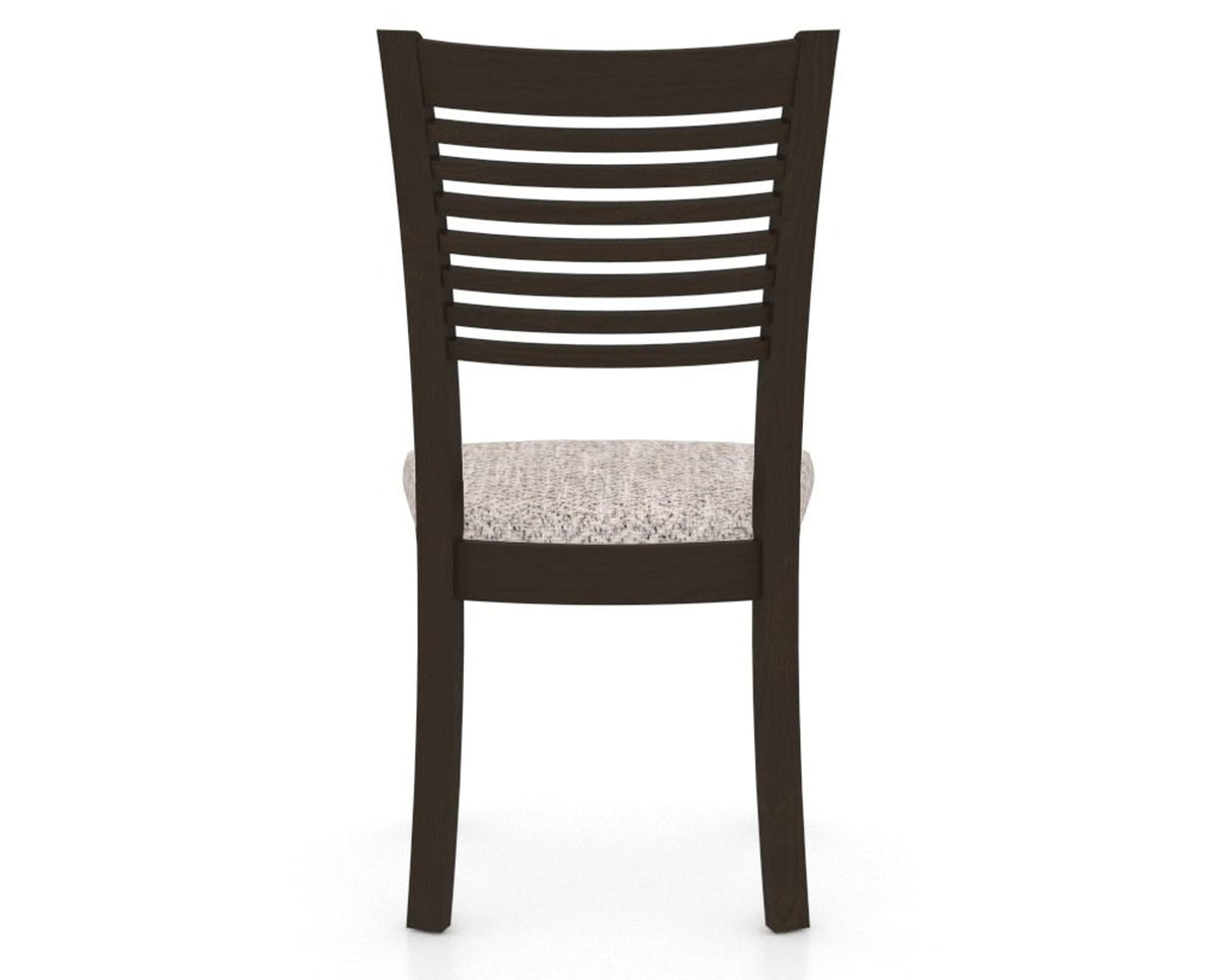 Canadel Dining Chair 0229 in FP Crypton® and 59 Davy's Grey, back view