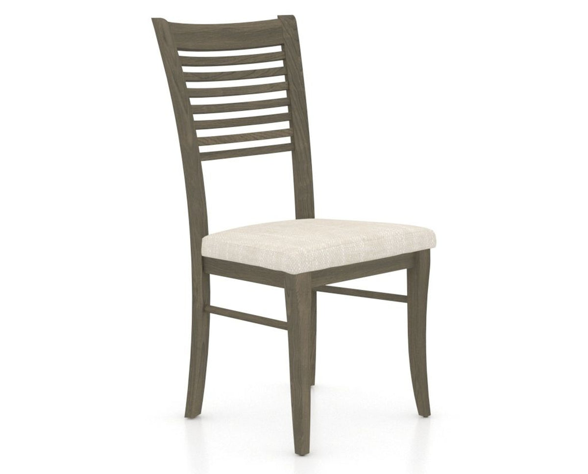 Canadel Dining Chair 0229 in FT InsideOut® and 08 Shadow, three-quarter view