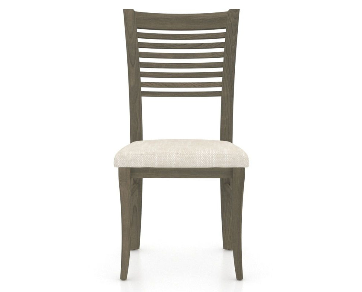 Canadel Dining Chair 0229 in FT InsideOut® and 08 Shadow, front view