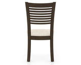 Canadel Dining Chair 0229 in FT InsideOut® and 29 Hazelnut Washed, back view
