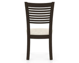 Canadel Dining Chair 0229 in FT InsideOut® and 59 Davy's Grey, back view
