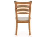 Canadel Dining Chair 0229 in Fabric TB, back view