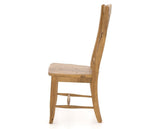 Canadel Champlain Dining Chair in Honey Washed, side view
