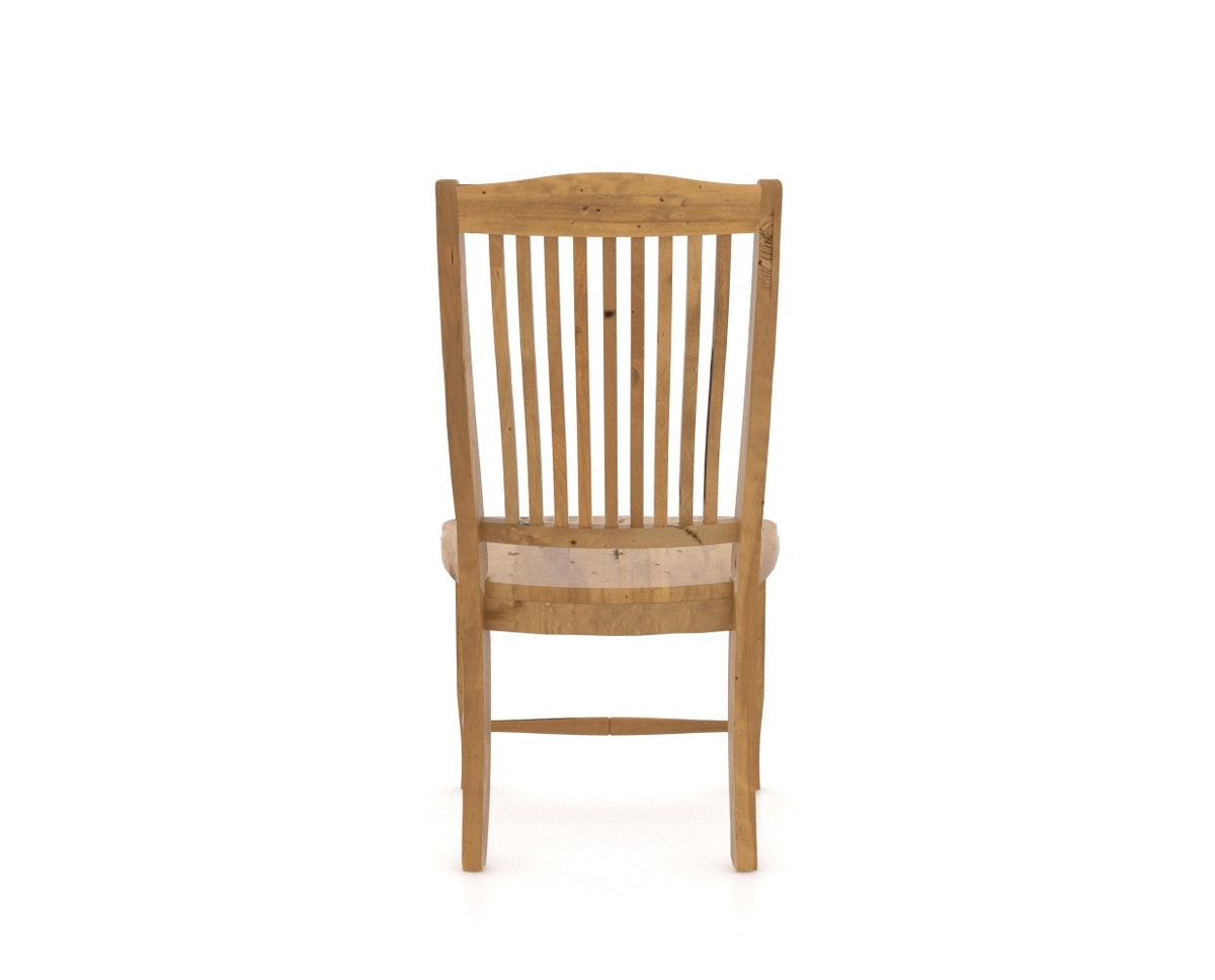 Canadel Champlain Dining Chair in Honey Washed, back view