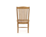 Canadel Champlain Dining Chair in Honey Washed, back view