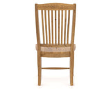 Canadel Champlain Dining Chair in Honey Washed, back view