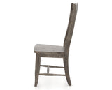 Canadel Champlain Dining Chair in Shadow, side view