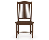 Canadel Everyone Dining Chair in Cognac Washed, front view