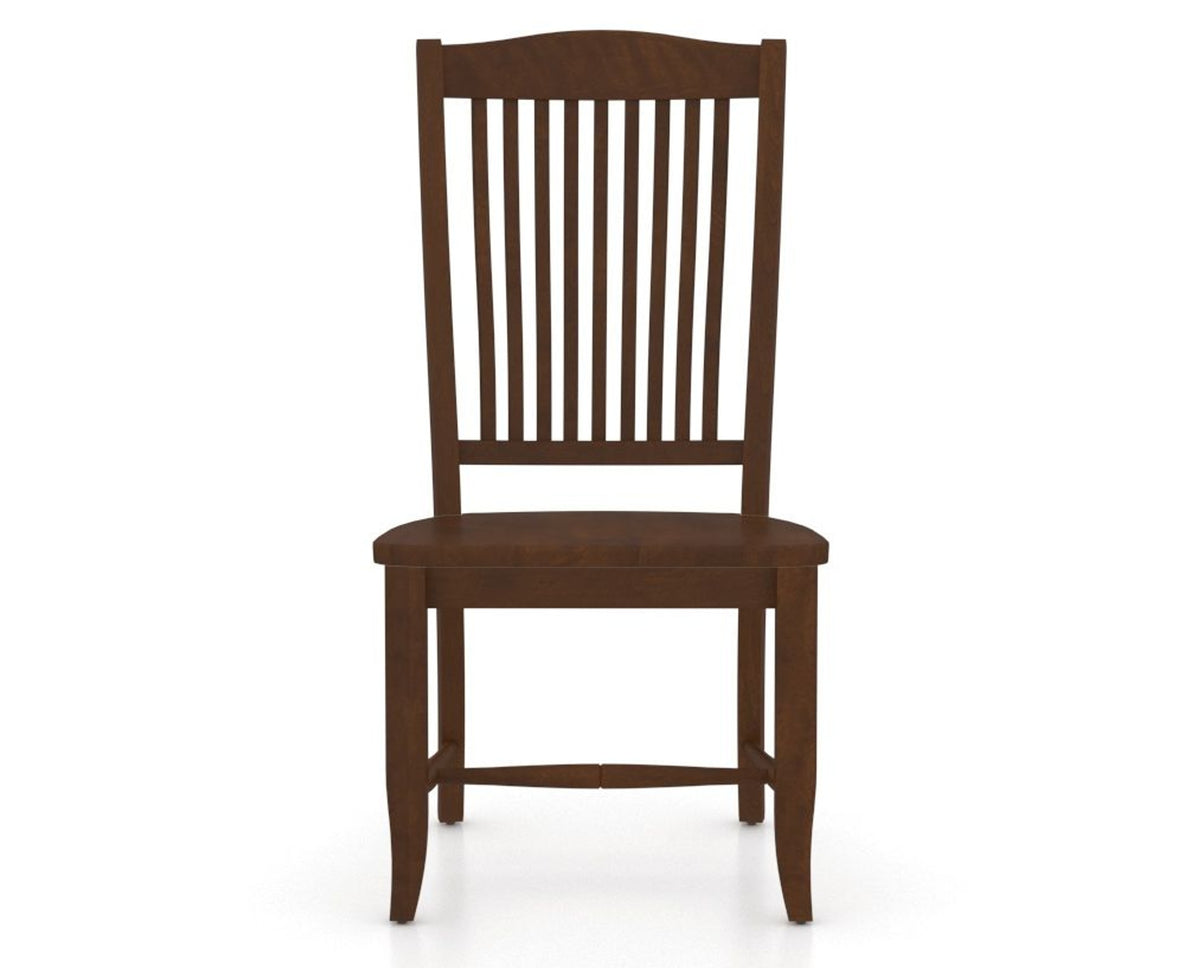 Canadel Everyone Dining Chair in Cognac Washed, front view