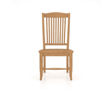 Canadel Everyone Dining Chair in Caramel Washed, front view