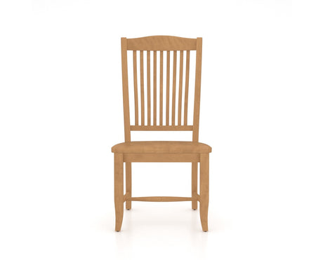 Canadel Everyone Dining Chair in Caramel Washed, front view