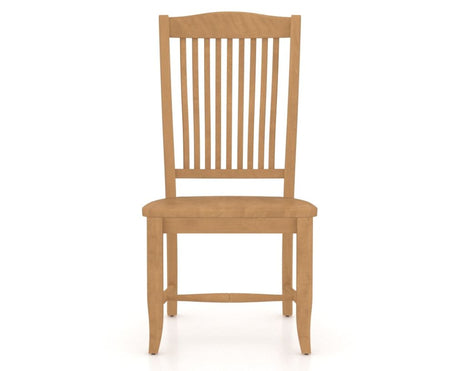 Canadel Everyone Dining Chair in Caramel Washed, front view