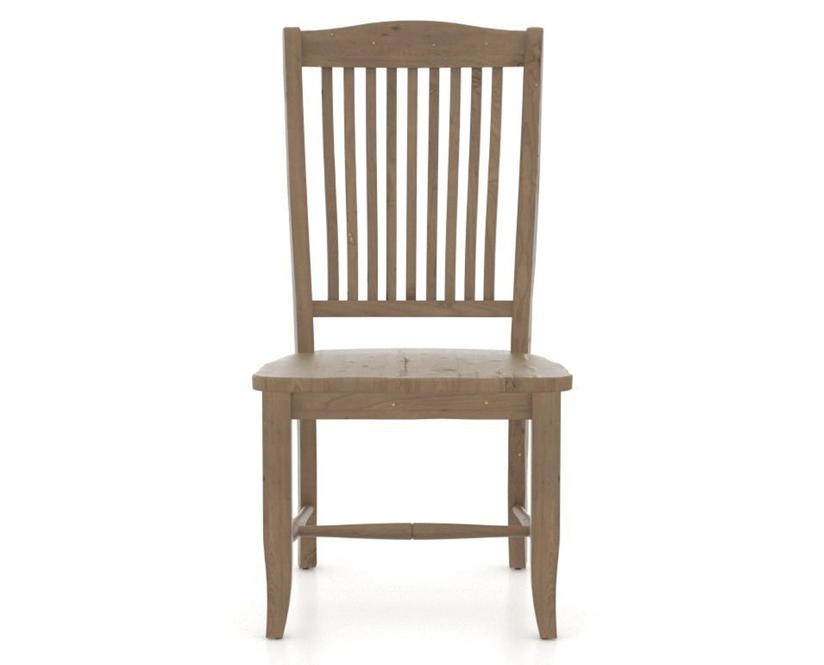 Canadel Champlain Dining Chair in Pecan Washed, front view