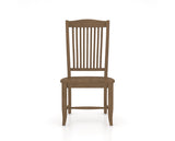 Canadel Everyone Dining Chair in Pecan Washed, front view